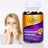 Mushroom Gummies | Immune & Brain Support with Natural Extracts