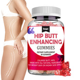 HIP BUTT ENHANCING GUMMIES | Enhance Glutes Muscle Expand Hips | With Creatine Monohydrate Dietary Fiber
