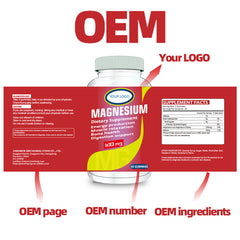Bone & Muscle Support Gummies | Magnesium + Potassium | XCL OEM